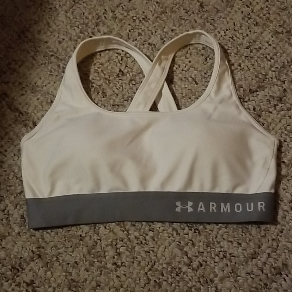 Armour - Sports Bra - Medium - White